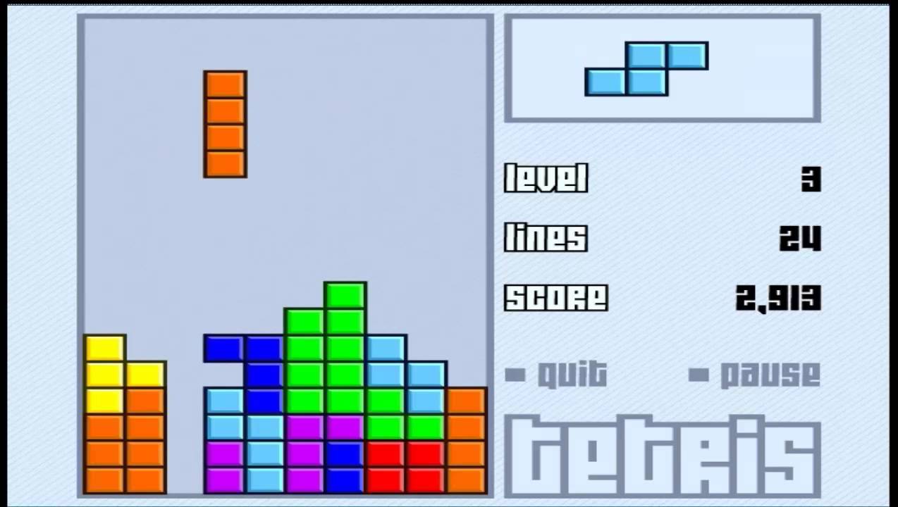 tetris full screen